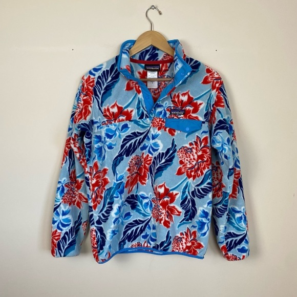 Patagonia Jackets & Blazers - Patagonia Synchilla Lightweight Snap-T Pullover Jacket in Manoa Dusk Blue